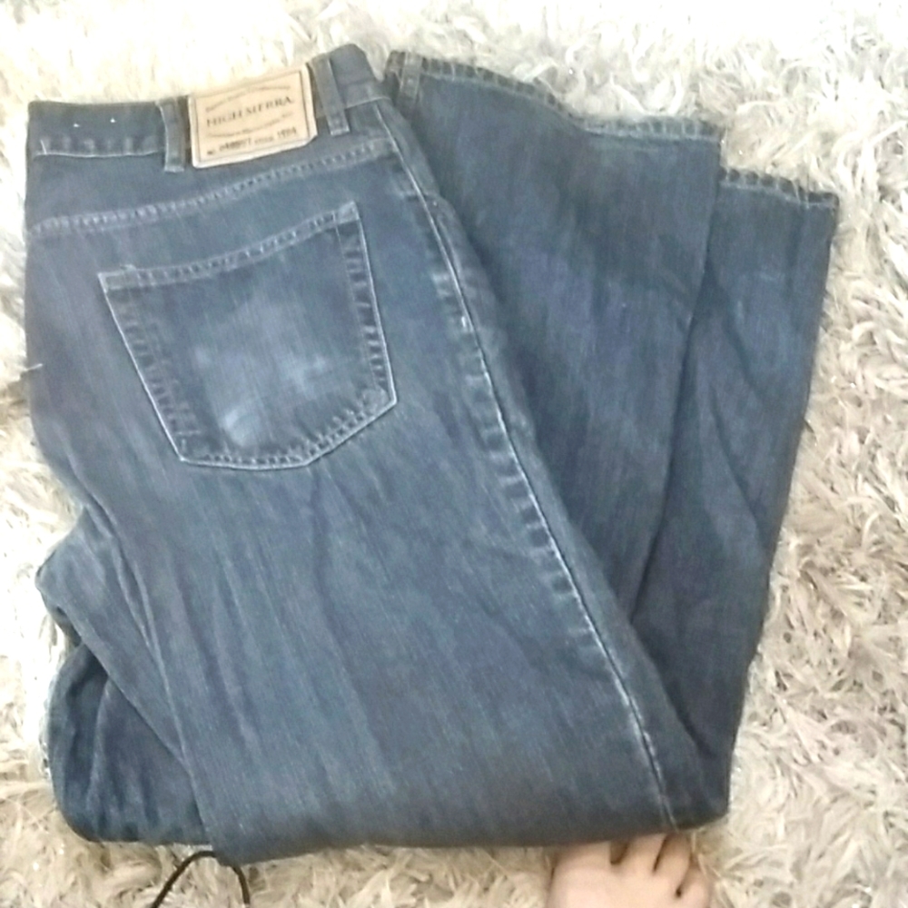 High serra jeans